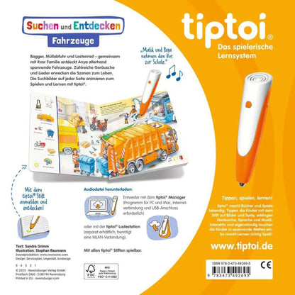 Ravensburger tiptoi® tiptoi® Suchen und Entdecken - Fahrzeuge