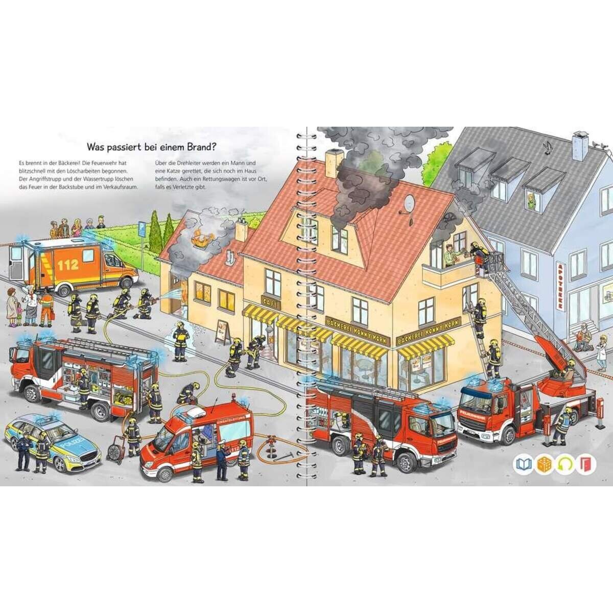 Ravensburger tiptoi® Wieso? Weshalb? Warum? Bei der Feuerwehr