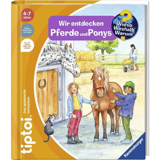 Ravensburger tiptoi® Wir entdecken Pferde und Ponys