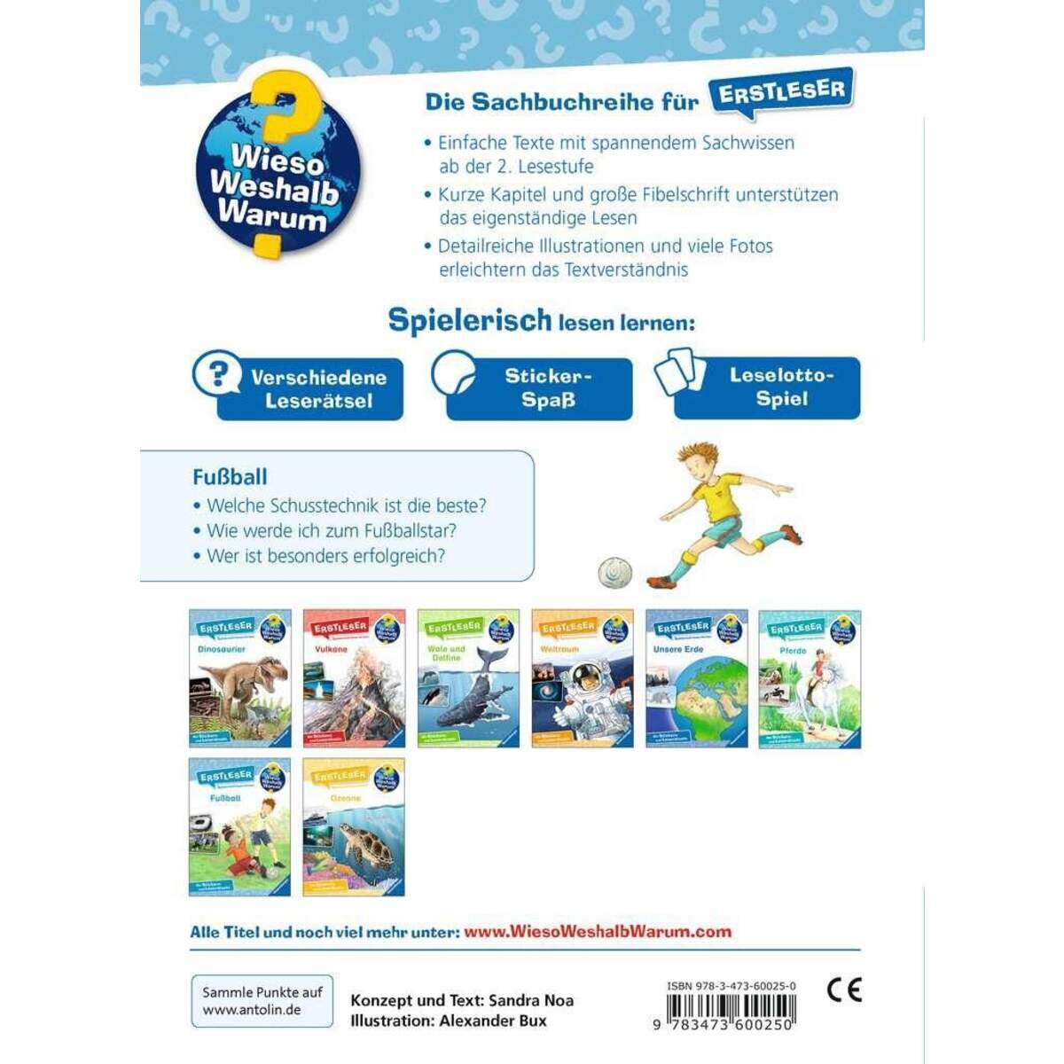 Ravensburger Wieso? Weshalb? Warum? Erstleser, Band 7: Fußball