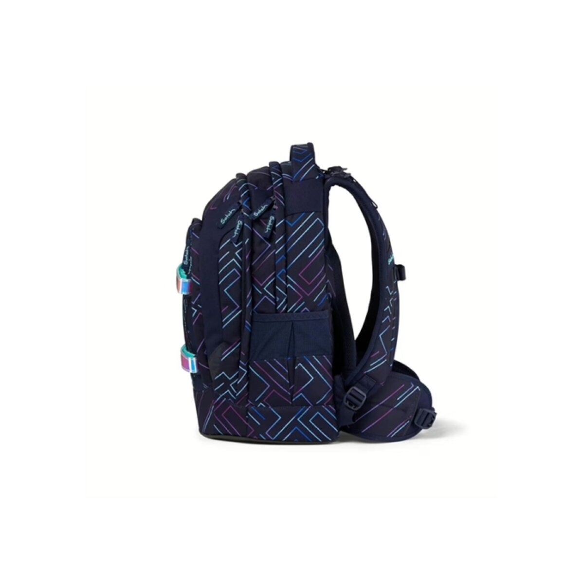 Satch Pack Schulrucksack Purple Laser