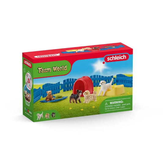 Schleich® 42480 FARM WORLD Welpenstube