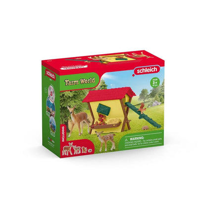 Schleich® 42658 Farm World - Fütterung der Waldtiere