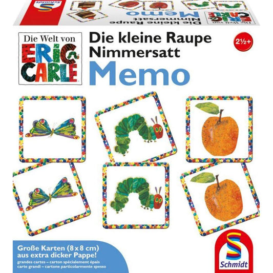 Schmidt Spiele Die kleine Raupe Nimmersatt, Memo