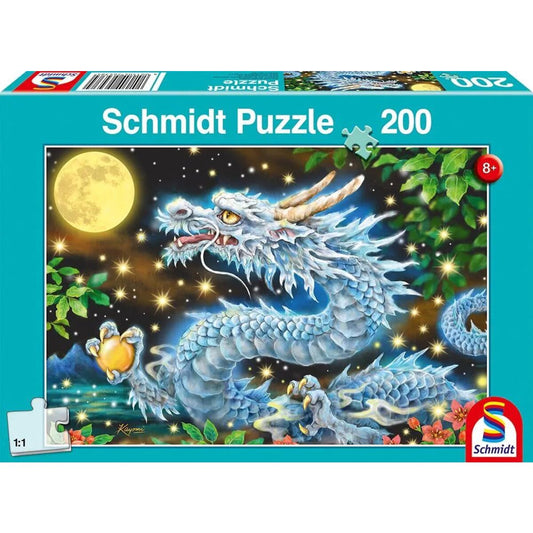 Schmidt Spiele Kinderpuzzle - Drachenabenteuer, 200 Teile