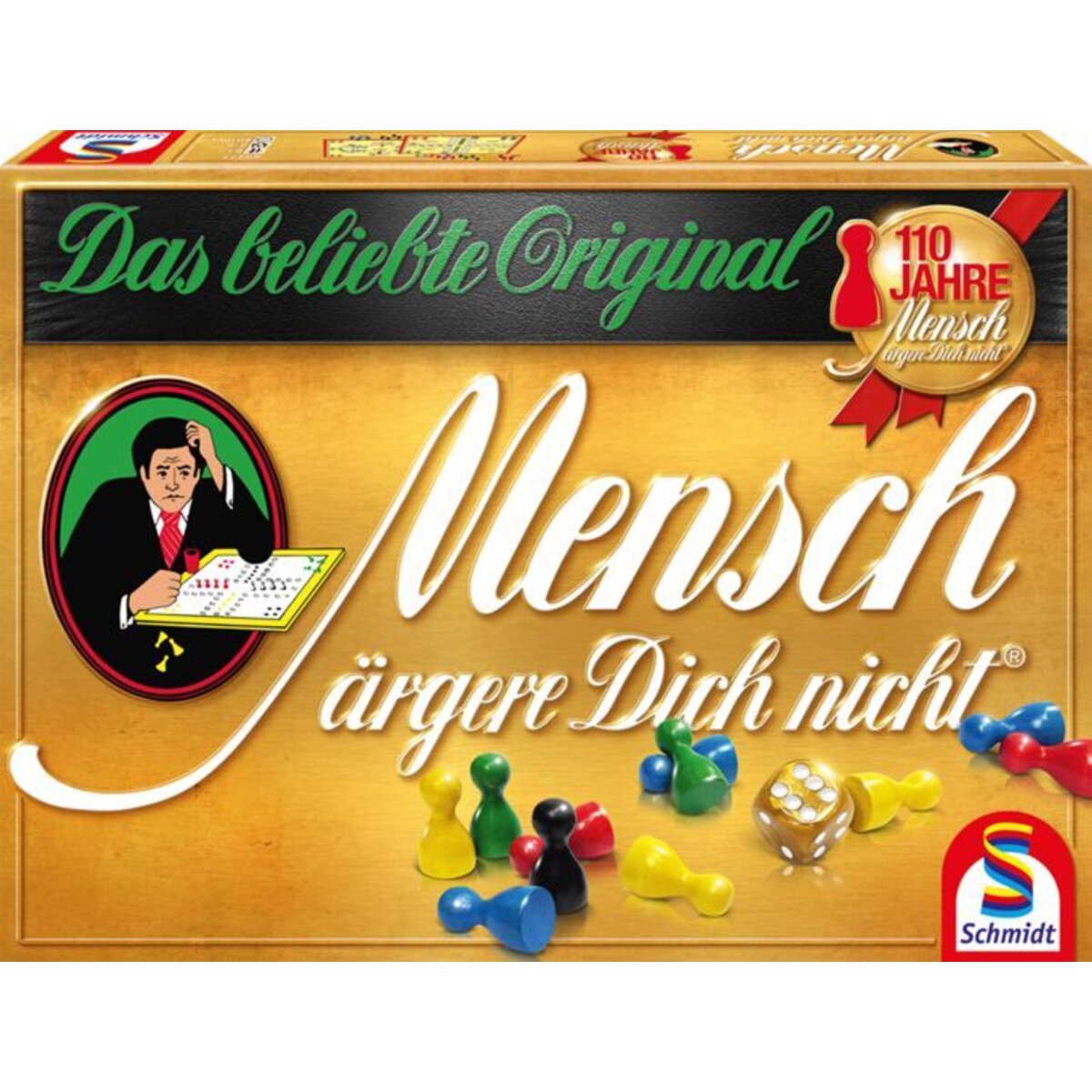 Schmidt Spiele 110 Jahre: Mensch ärgere Dich nicht® - Gold Edition