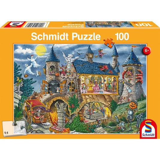 Schmidt Spiele Puzzle - Geisterschloss, 100 Teile