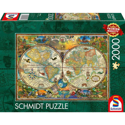 Schmidt Spiele Puzzle - Gestalten der Erde, 2.000 Teile