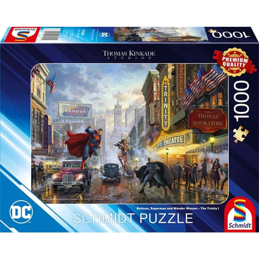 Schmidt Spiele Puzzle - Batman, Superman and Wonder Woman, 1000 Teile