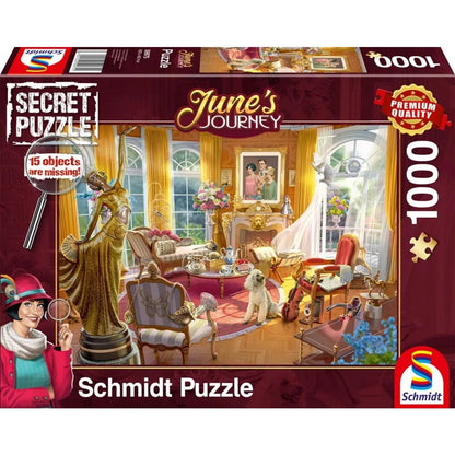 Schmidt Spiele Puzzle - Salon des Orchideenanwesens, 1000 Teile