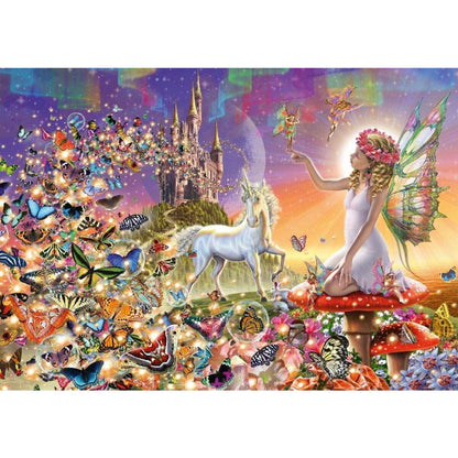 Schmidt Spiele Puzzle - Märchenhaftes Zauberland, 1500 Teile