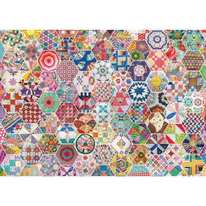 Schmidt Spiele Puzzle - Amerikanischer Patchwork Quilt, 1000 Teile