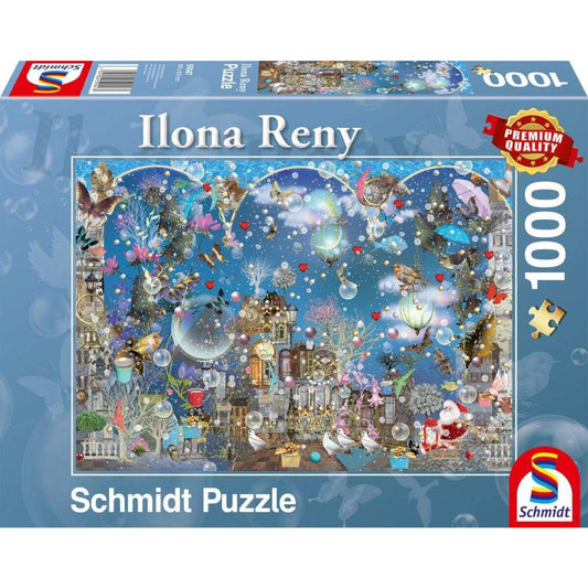 Schmidt Spiele Puzzle - Ilona Reny: Blauer Nachthimmel, 1000 Teile