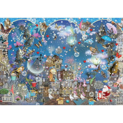 Schmidt Spiele Puzzle - Ilona Reny: Blauer Nachthimmel, 1000 Teile