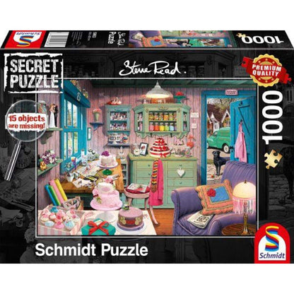 Schmidt Spiele Puzzle - Steve Read, Großmutters Stube, 1000 Teile