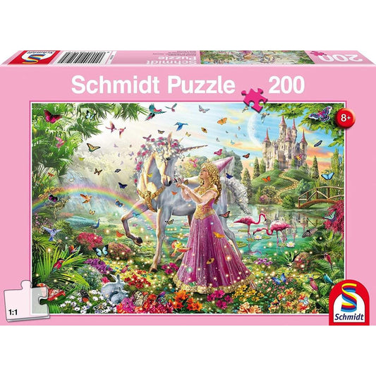 Schmidt Spiele KinderPuzzle - Schöne Fee im Zauberwald