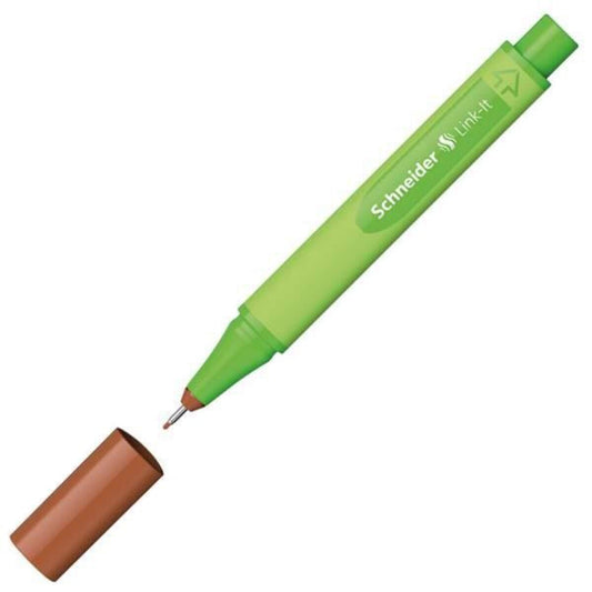 Schneider Fineliner Link-It, 0,4 mm, mahogany-brown