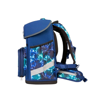 School-Mood Champion Pro Felix (Wolf), 7-tlg. Schulranzenset