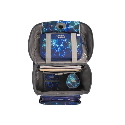 School-Mood Champion Pro Felix (Wolf), 7-tlg. Schulranzenset