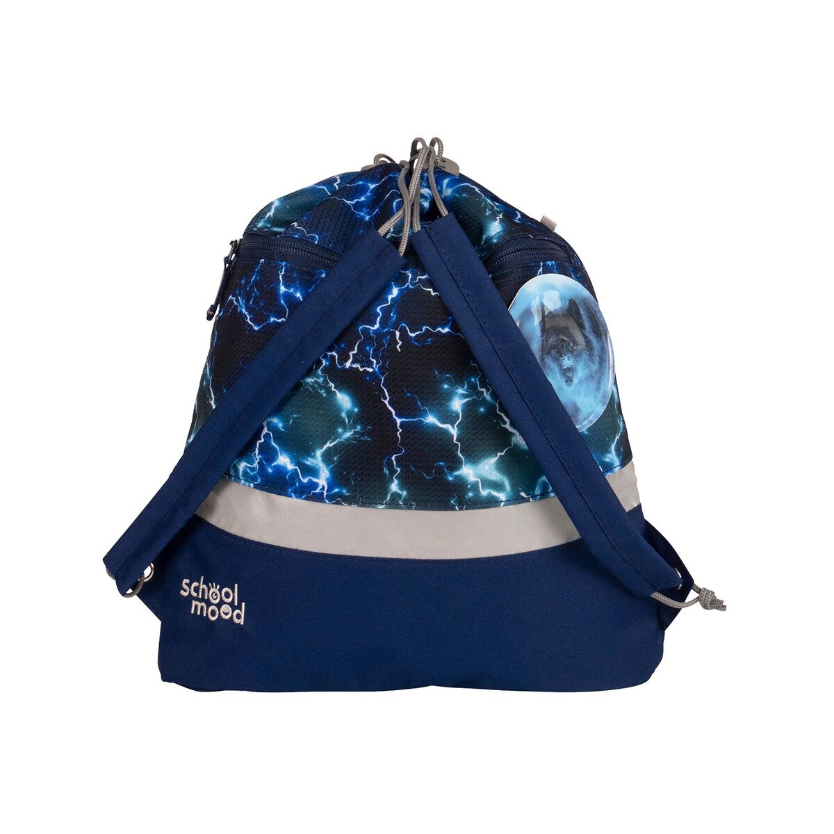 School-Mood Champion Pro Felix (Wolf), 7-tlg. Schulranzenset