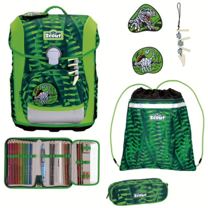 Scout Neo Schulranzen-Set 4tlg. Danger Dino