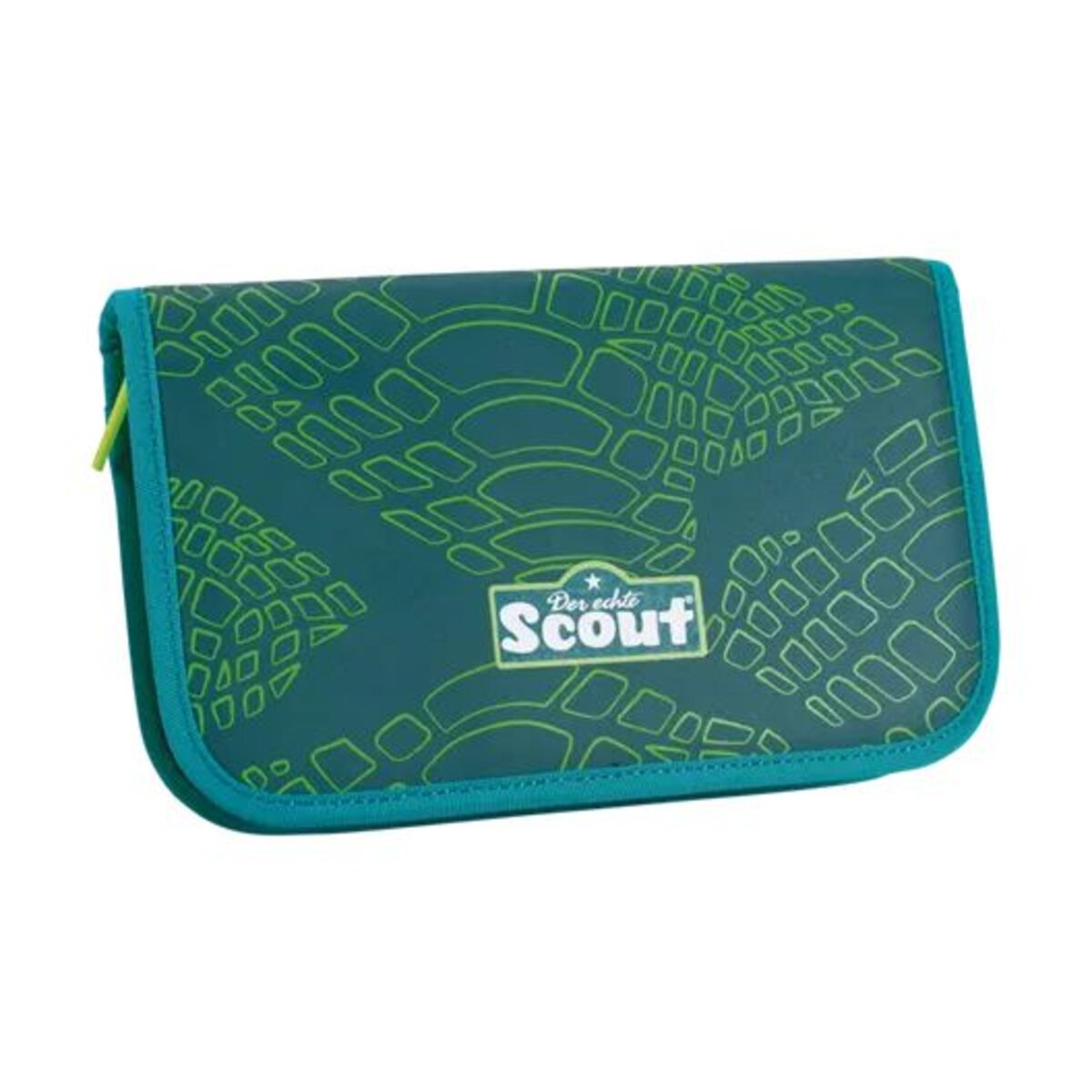 Scout Schulranzen-Set Neo Exklusiv Superflash Extreme Lizard, 4-teilig