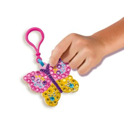 SES Creative Diamanten Mosaike Schlüsselanhänger aus Holz