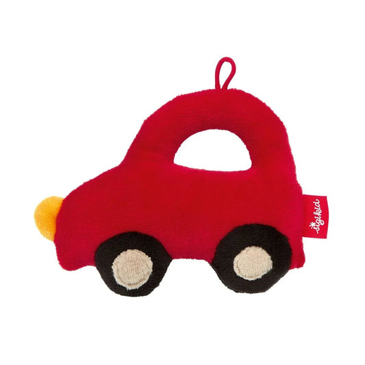 Sigikid Baby Greifling Auto, Red Stars