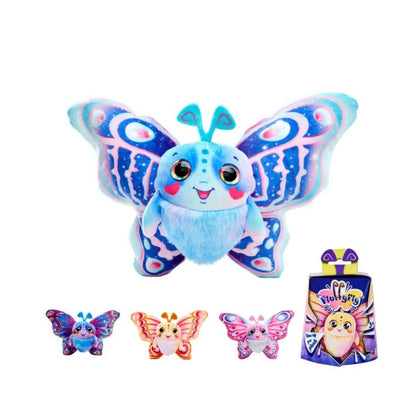 Simba Fluffyfly Plüsch Schmetterling 30 cm, 1 Stück, 4-fach sortiert