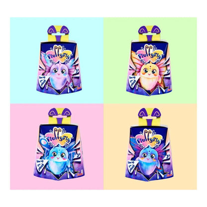 Simba Fluffyfly Plüsch Schmetterling 30 cm, 1 Stück, 4-fach sortiert