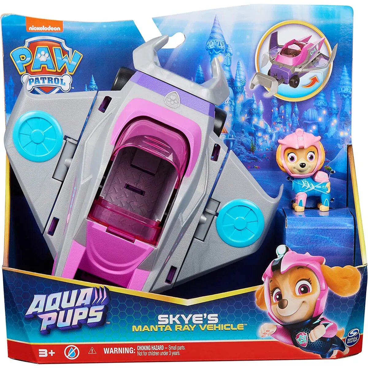 Spin Master Paw Patrol Aqua Pups Skye