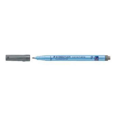 STAEDTLER® 305 F-9 Lumocolor correctable Folienstift F, schwarz