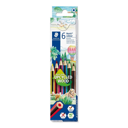 STAEDTLER® Buntstifte Noris® colour 185, 6er Etui 100% PEFC