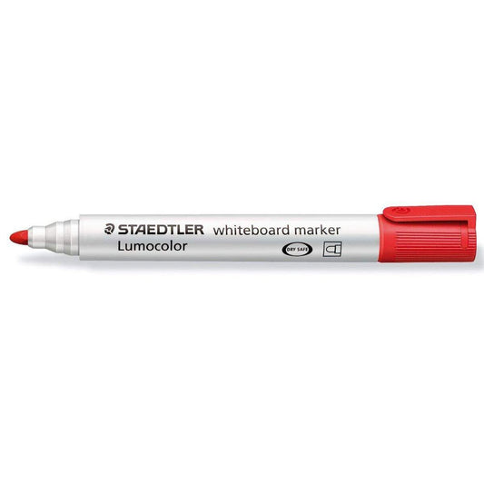 STAEDTLER® Lumocolor whiteboard marker Rundspitze, rot