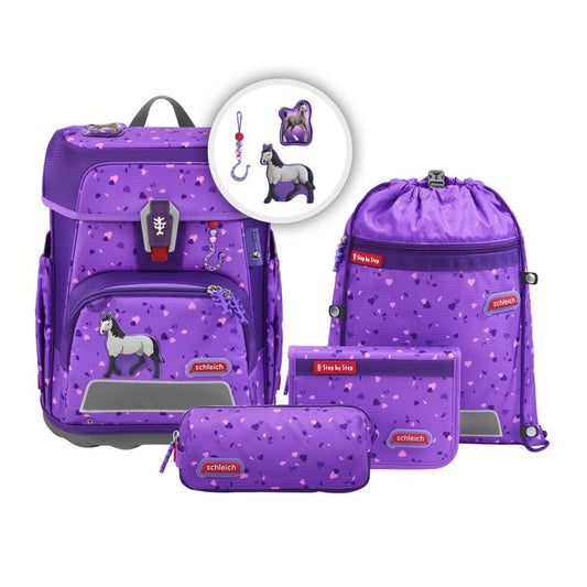 Step by Step CLOUD schleich® Schulranzen-Set, Horse Club, "Horse"