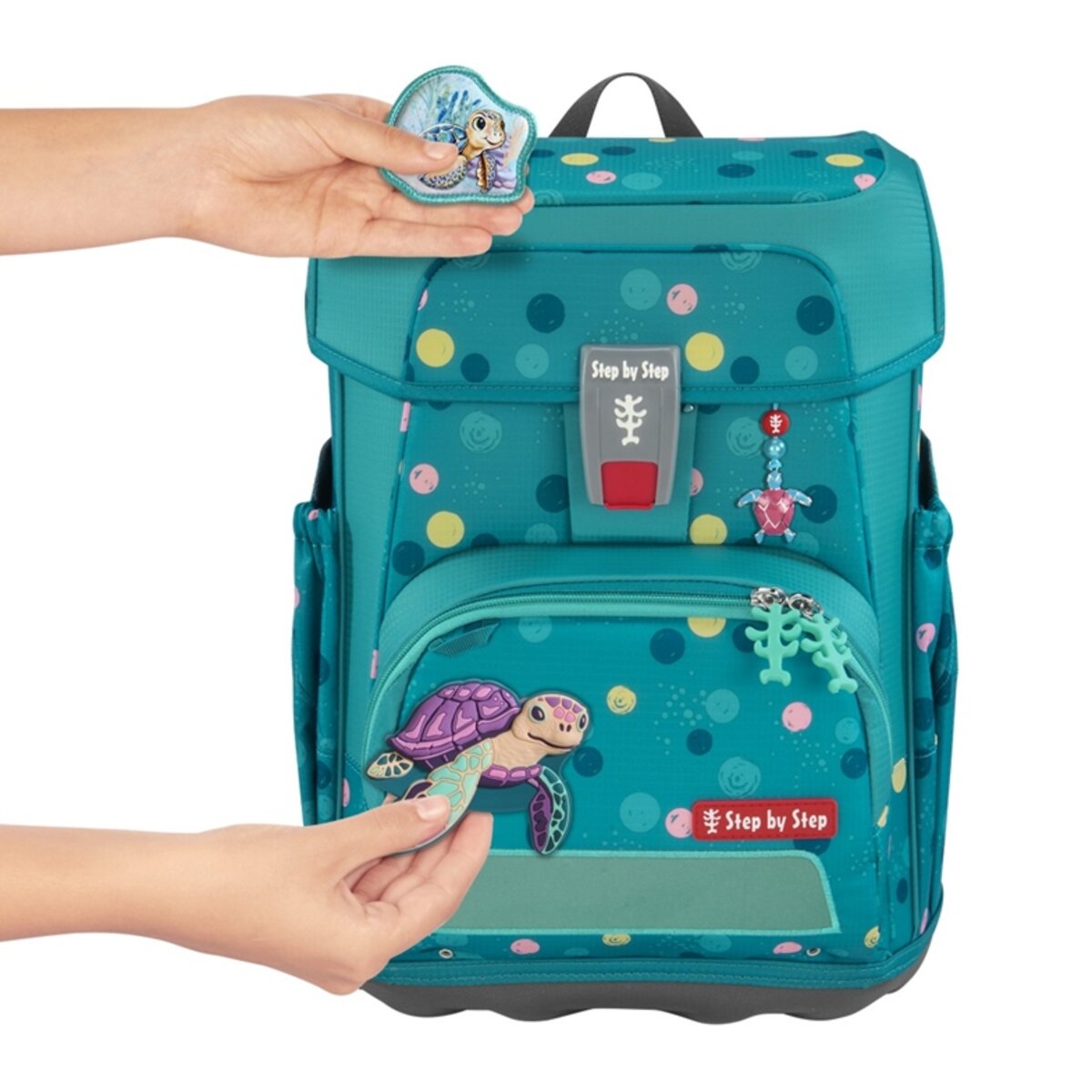 Step by Step CLOUD Schulranzen-Set "Turtle Josie", 5-teilig
