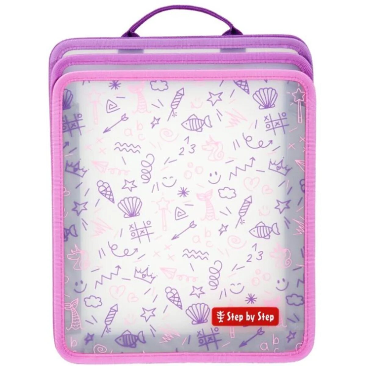 Step by Step Faltbare Heftbox, Pink