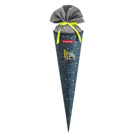 Step by Step Schultüte "Bagger Rocco"