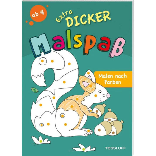 Tessloff Extradicker Malspaß. Malen nach Farben