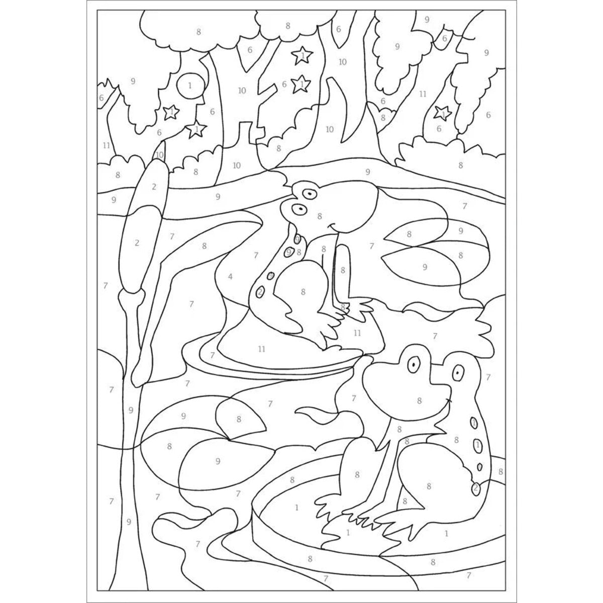 Tessloff Malen nach Zahlen. Waldtiere