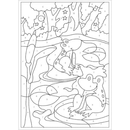 Tessloff Malen nach Zahlen. Waldtiere