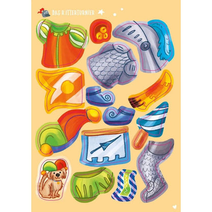 Tessloff Mein kleines Sticker-Anziehbuch. Auf der Ritterburg