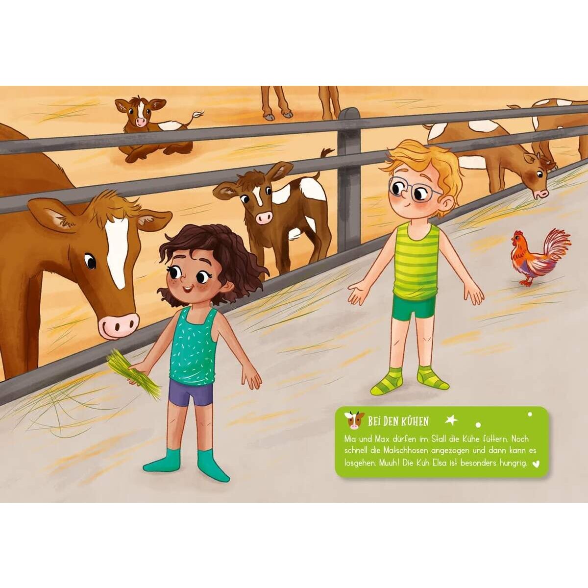 Tessloff Mein kleines Sticker-Anziehbuch. Auf dem Bauernhof