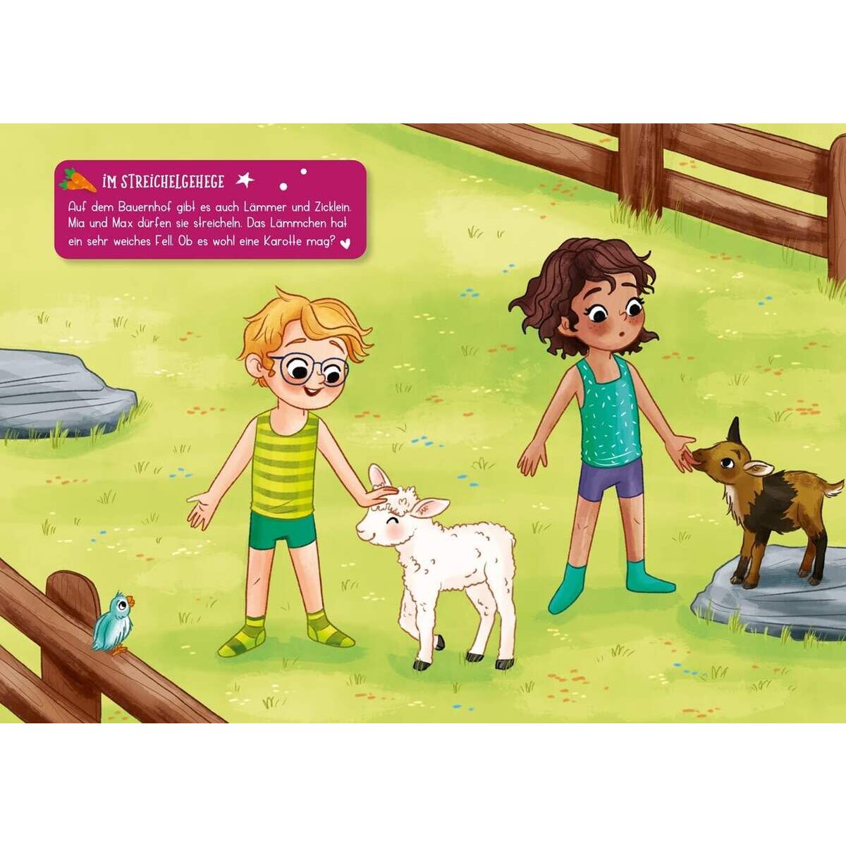 Tessloff Mein kleines Sticker-Anziehbuch. Auf dem Bauernhof