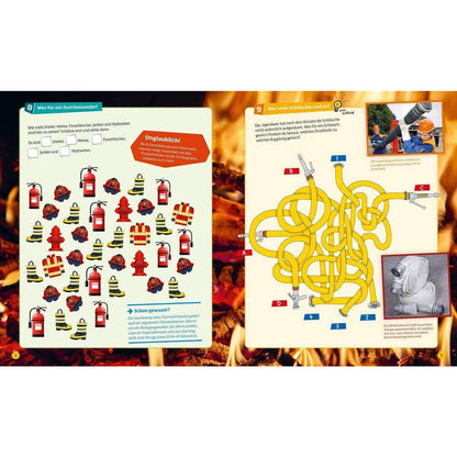 Tessloff WAS IST WAS - Rätseln und Stickern: Feuerwehr