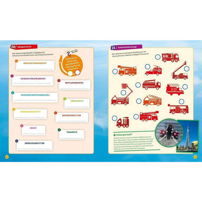 Tessloff WAS IST WAS - Rätseln und Stickern: Feuerwehr