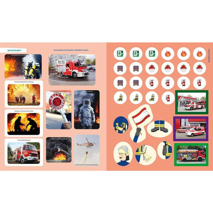 Tessloff WAS IST WAS - Rätseln und Stickern: Feuerwehr