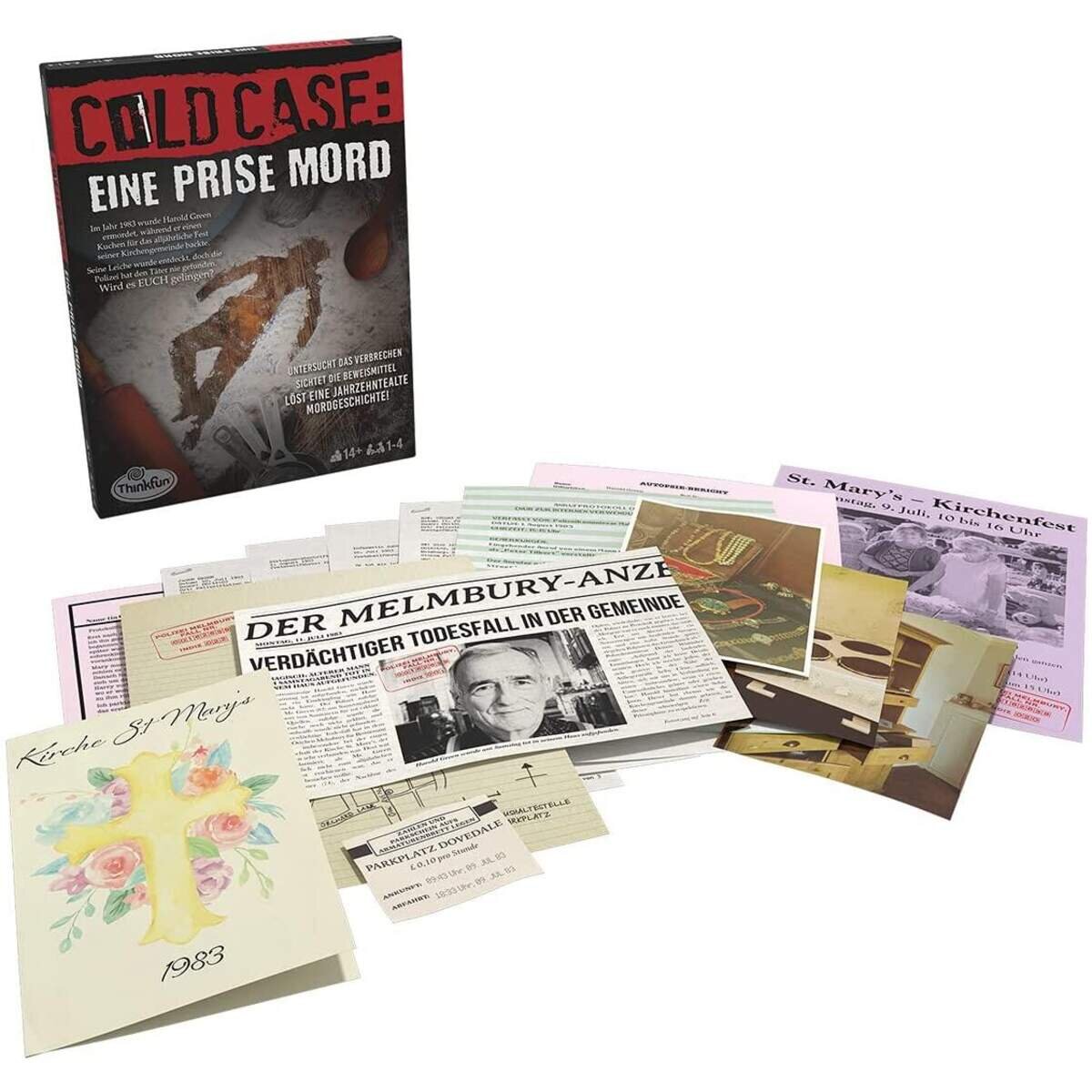 Ravensburger ThinkFun Cold Case: Eine Prise Mord
