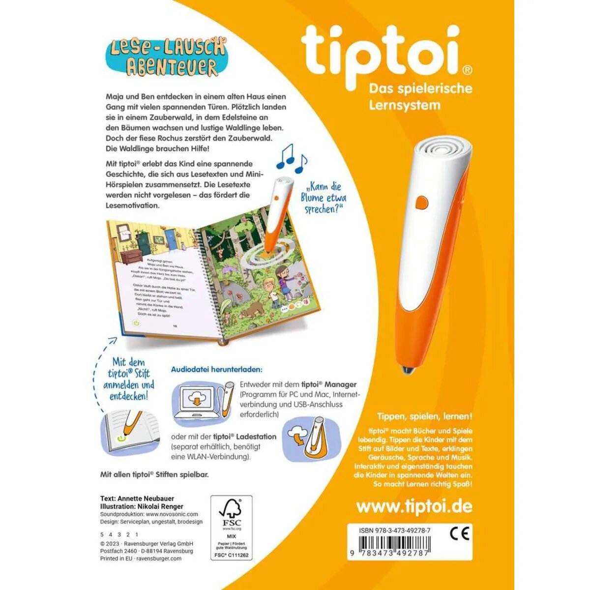 Ravensburger tiptoi® Zauberwald