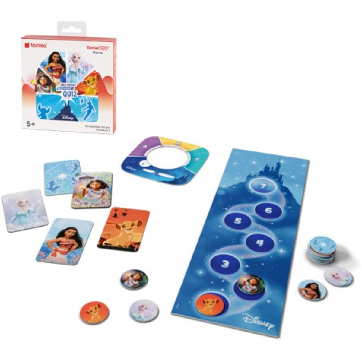 tonies® ToniePlay Disney: Das große Kingdom-Quiz für Toniebox 2